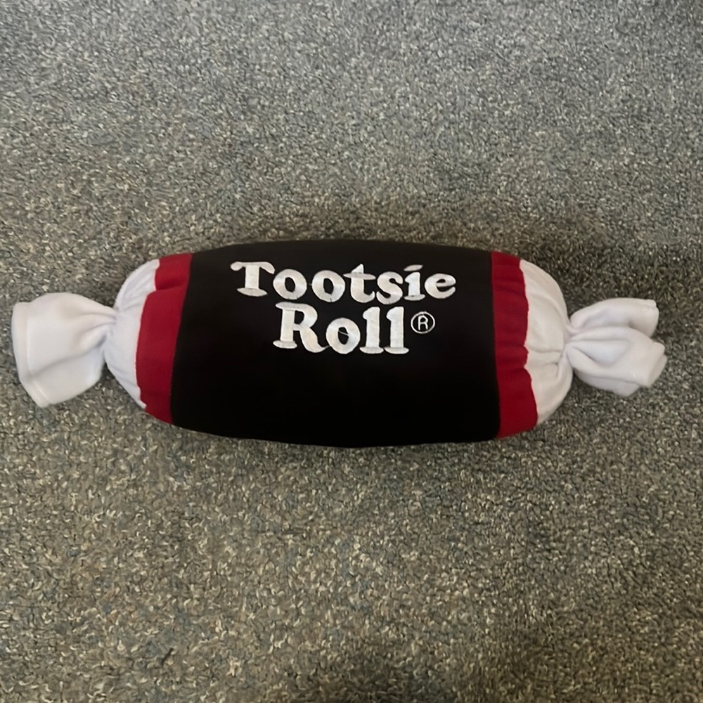 Tootsie Roll Pillow